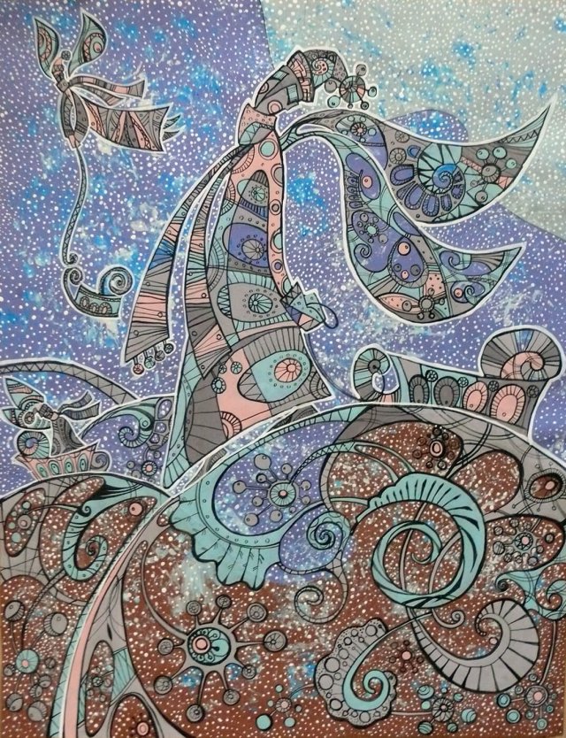 Anioł Bożego Narodzenia. Giclee