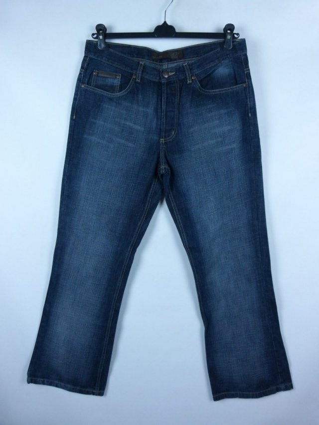 Hoi Polloi jeans spodnie dżins low rise bootcut / 34R - L