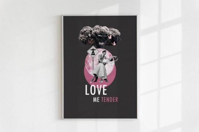 Plakat A2 Love me tender