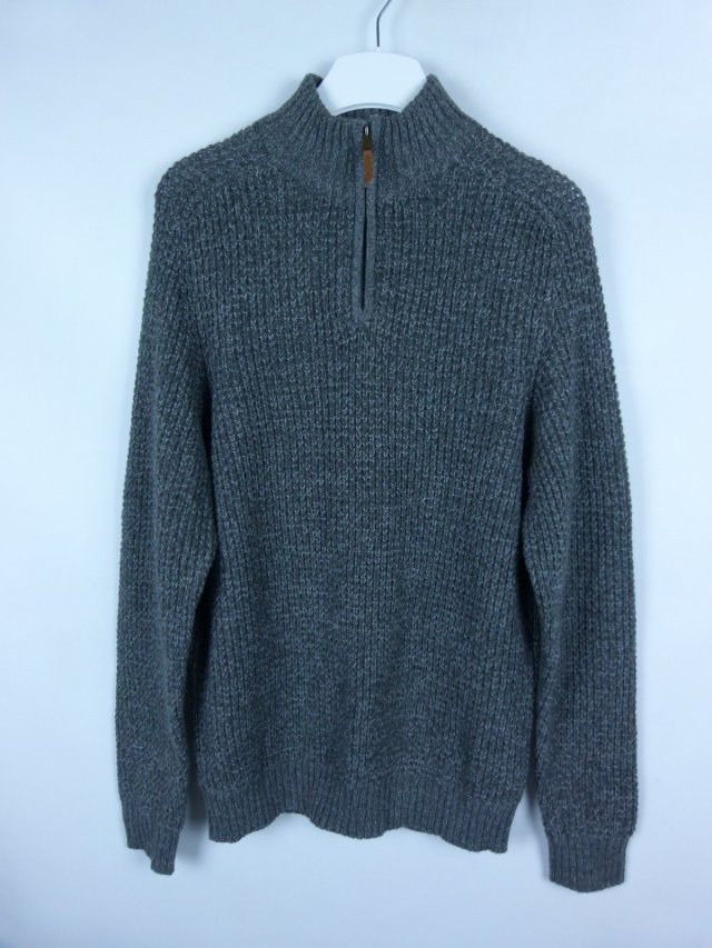 F&F męski melanżowy sweter z wool / M