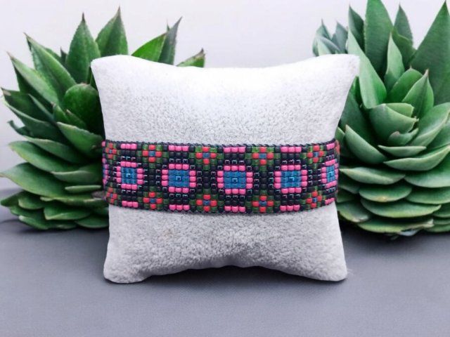 Bransoletka damska z koralików w stylu BOHO