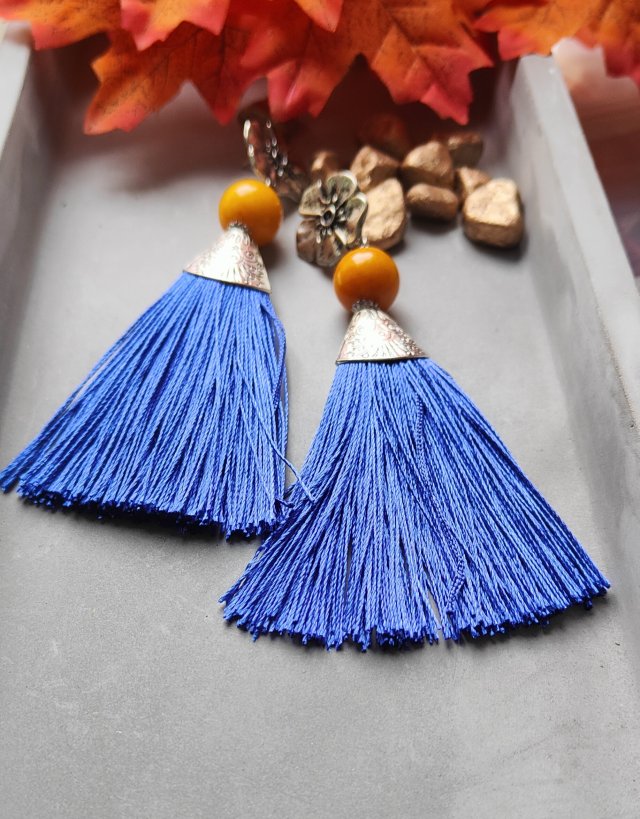 ,,kobaltowe frędzle,,