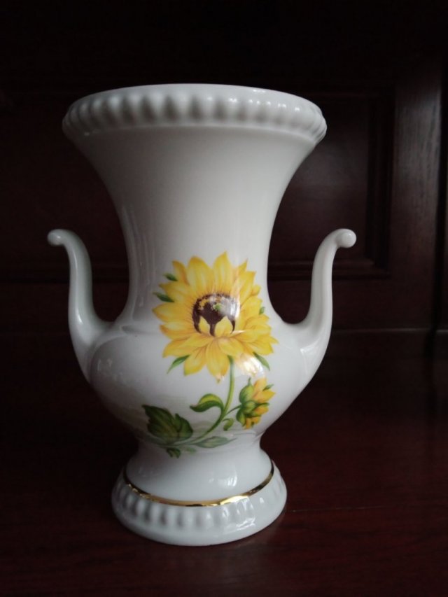 wazon Bareuther vintage porcelana