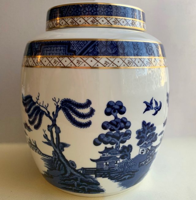 ROYAL DOULTON 1981r. ༺❤༻ BOOTHS - Real Old Willow - Piękna duża waza
