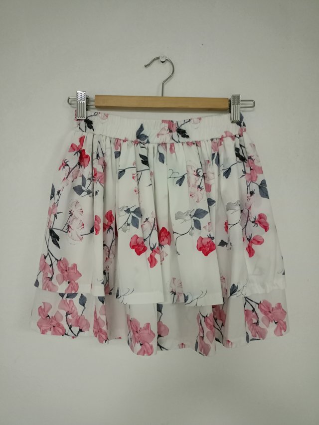 Letnia spódnica w kwiaty S/M