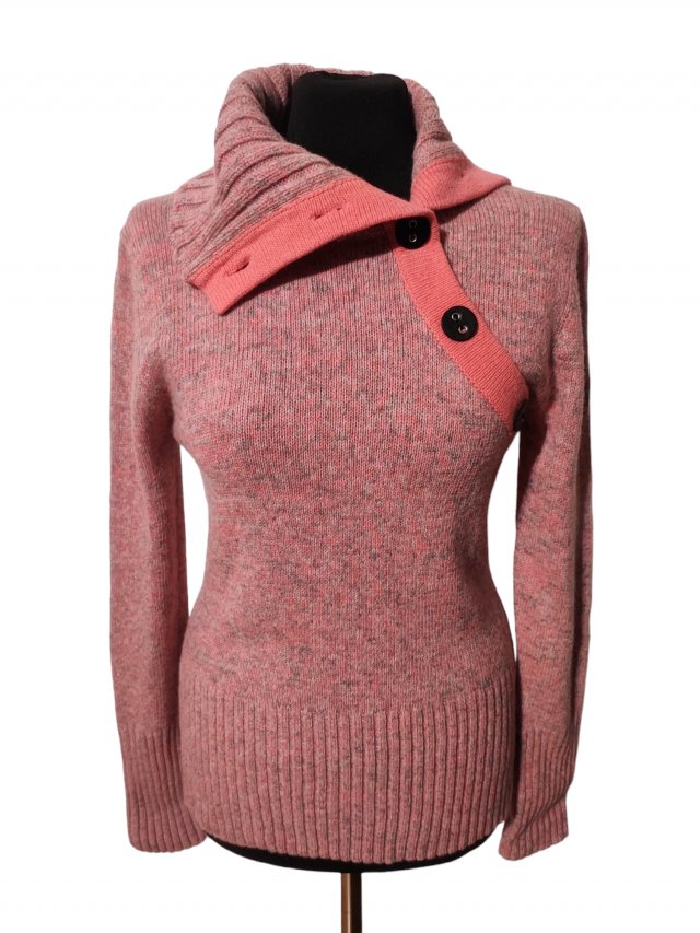 Wełniany różowy sweter Apriori Pru