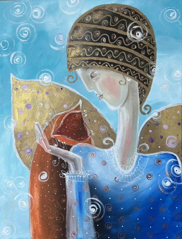 Chwila spokoju. Giclee