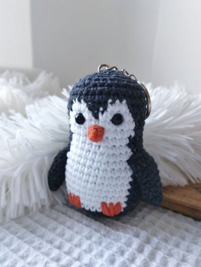 breloczek pingwinek, pingwin