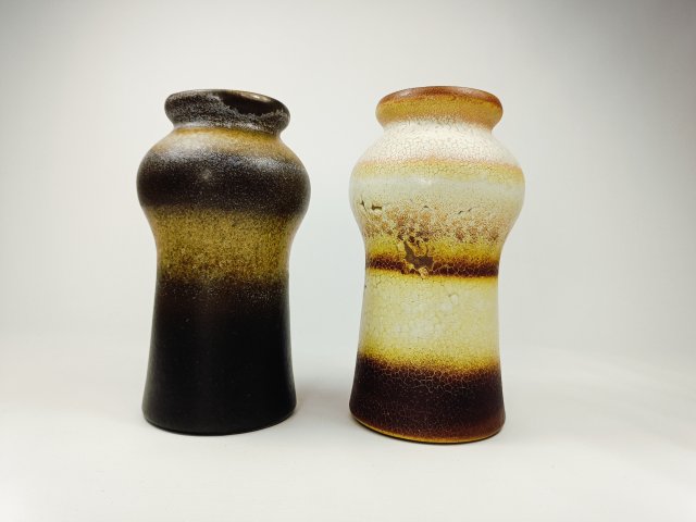 Para ceramicznych wazonów Strehla