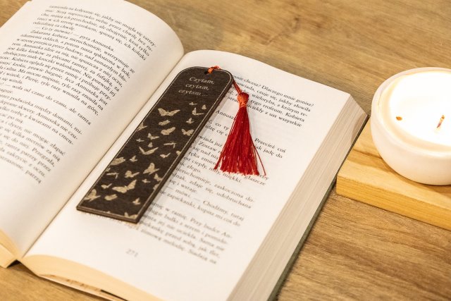 DZIEN KOBIET WALENTYNKI ZAKŁADKA DO KSIĄŻKI Z ANDOTACJĄ