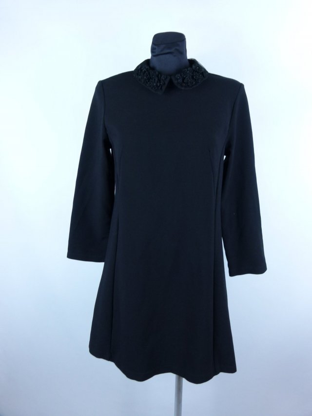 Topshop sukienka mini zdobiony kołnierzyk 12 / 38