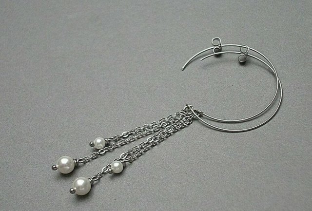 Alloys Collection /pętelki  pearl/white/