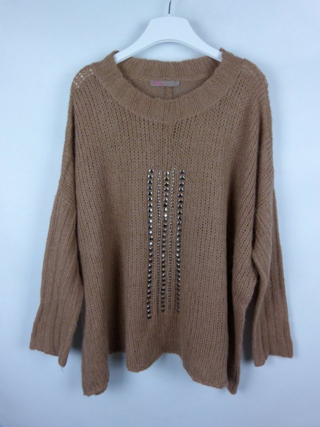 Saint Tropez luźny sweter L plus size / 50