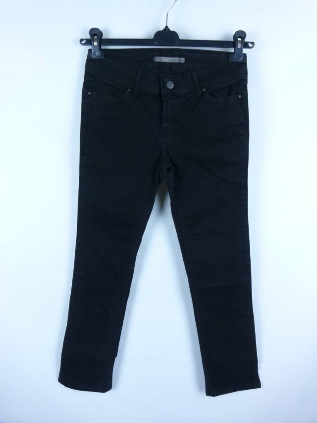 Zara skinny jeans czarny dżins / 36