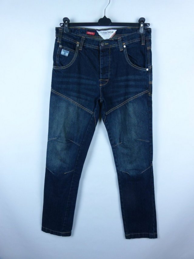 Twisted Soul spodnie carrot straight jeans / 32R