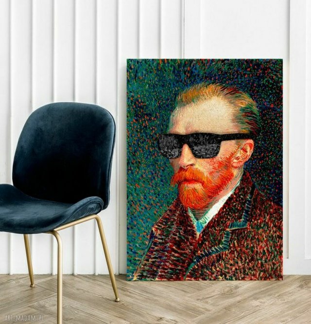 Obraz na płótnie Vincent Van Gogh 70x100 cm - płótno obraz canvas