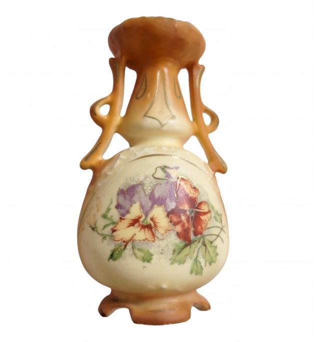 Stary ceramiczny świecznik/wazon