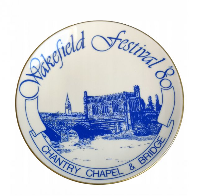 Vintage talerz porcelanowy Wakefield 1980