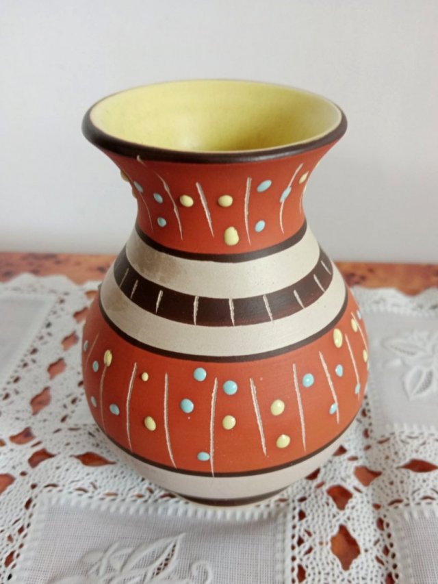 Marzi & Remy wazon ceramiczny handmade 1958r.