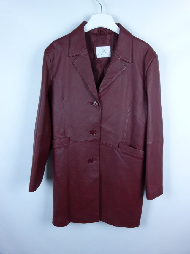 Classics Modern damski płaszcz skóra leather 16 / 42