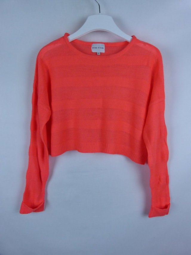 Miss Fiori bluzka cienki sweter neon oversize 12 / 38