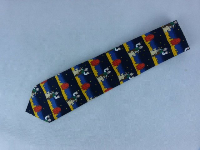 Marks & Spencer Wallace & Grommit krawat vintage '90 poliester