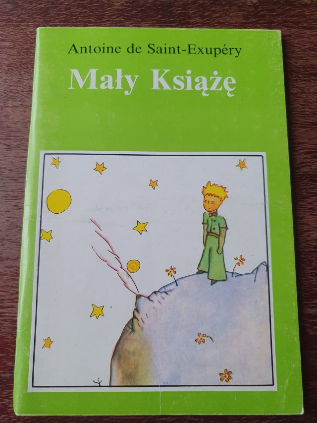 "Mały książę" książka vintage