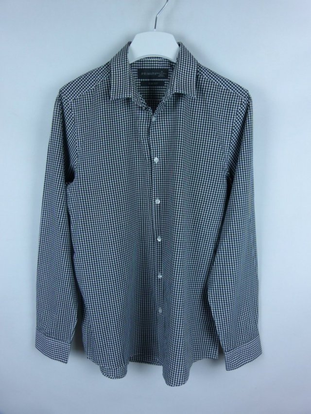 Primark koszula bawełna kratka / M slim fit