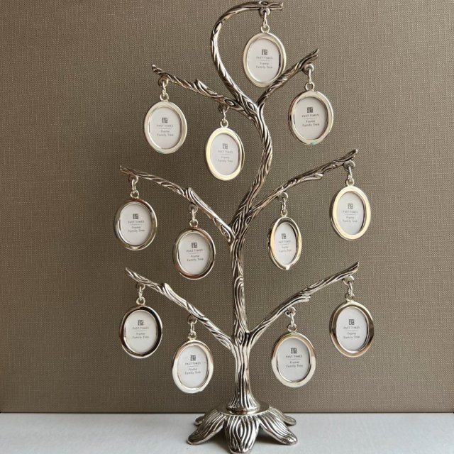 Vintage Silver Plated Family Tree Photo Frames ❀ڿڰۣ❀ Past Times