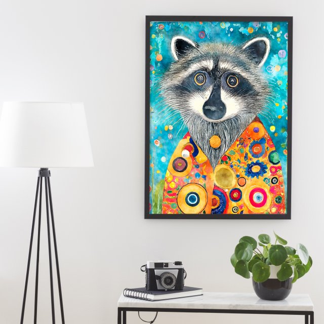 Plakat - Kolorowy szop 40x50 cm