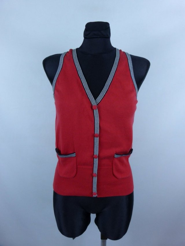 Urban Knits bluzka kamizelka bawełna 12 / 38