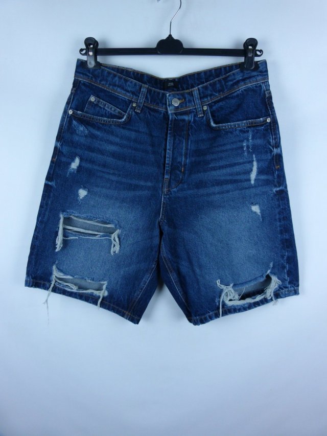 River Island męskie spodenki jeans dziury / 34 EUR 86