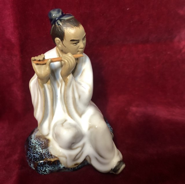 Figurka vintage ceramika orientalna