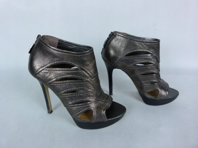 Guess skórzane sandały szpilki 7M / 37,5 - 24 cm