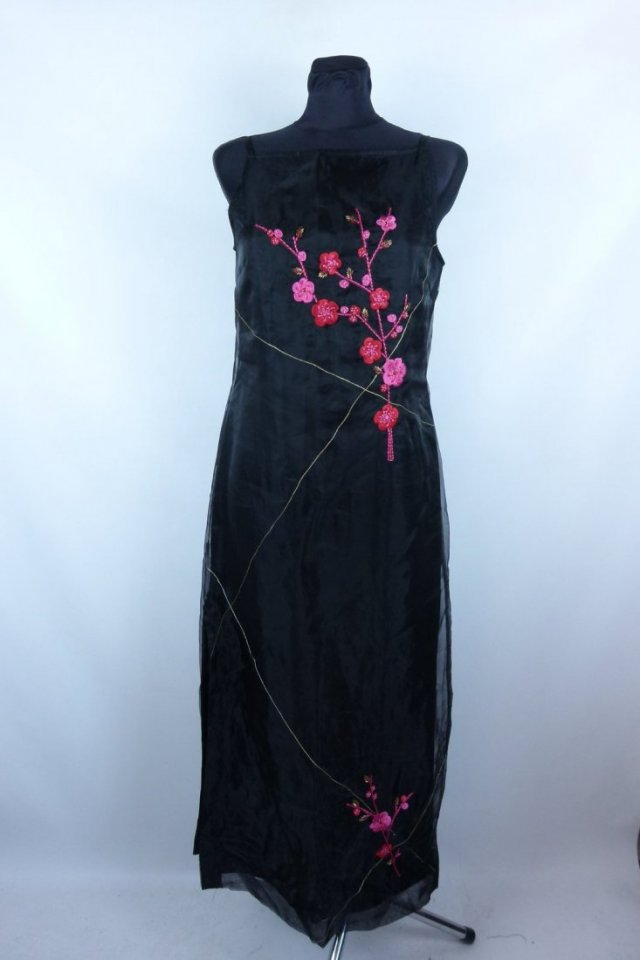 In Wear sukienka maxi organza haft 12 / 38