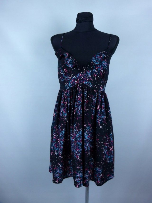Topshop letnia sukienka mini wiskoza 12 / 38