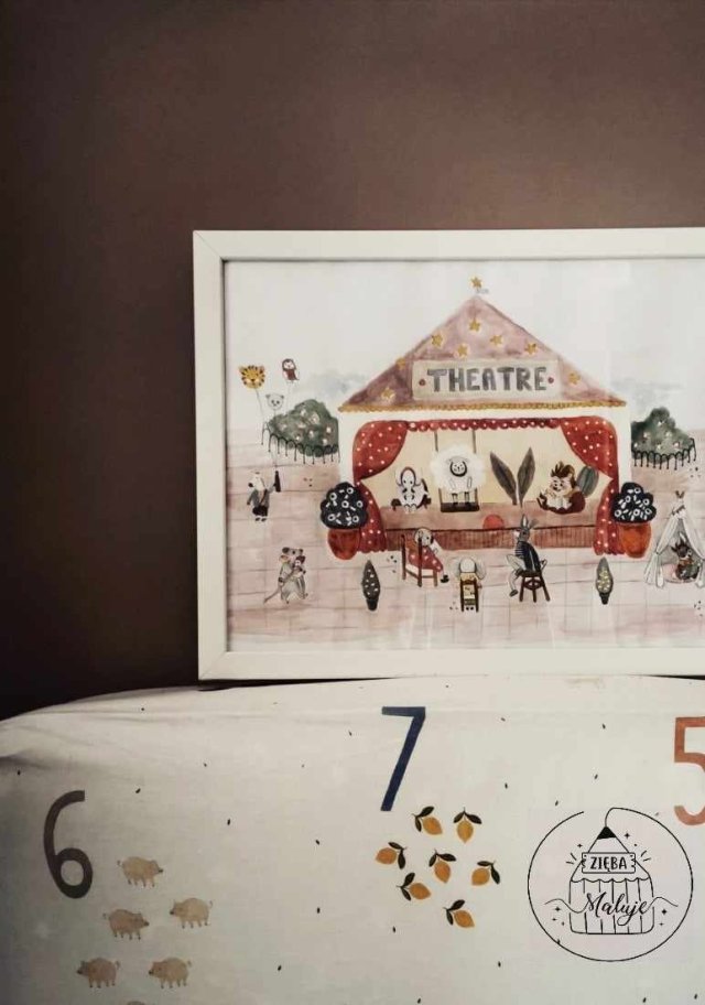 PLAKAT TEATR A3 cudowny klimat