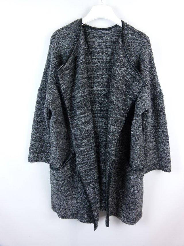 M&Co Plus sweter bez zapięcia melanż 20 - 22 / 48 - 50
