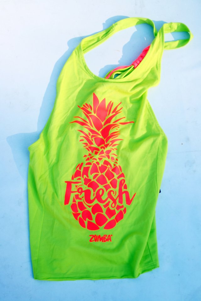 ZUMBA KOSZULKA ANANAS FRESH