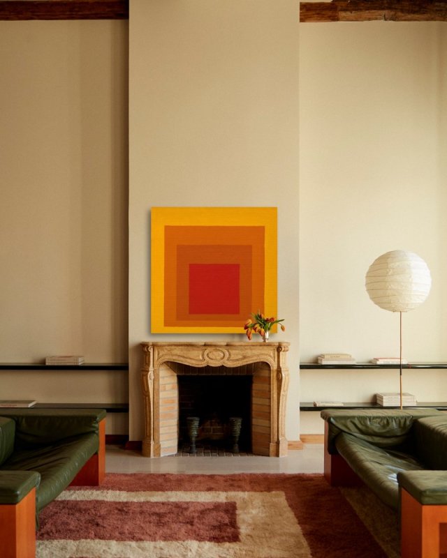 Obraz na płótnie - Abstrakcja - Josef Albers, reprodukcja