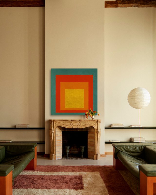 Obraz na płótnie - Abstrakcja Josef Albers, reprodukcja
