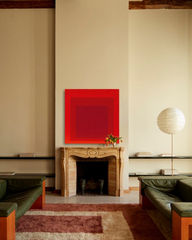 Obraz na płótnie - Abstrakcja Josef Albers, reprodukcja