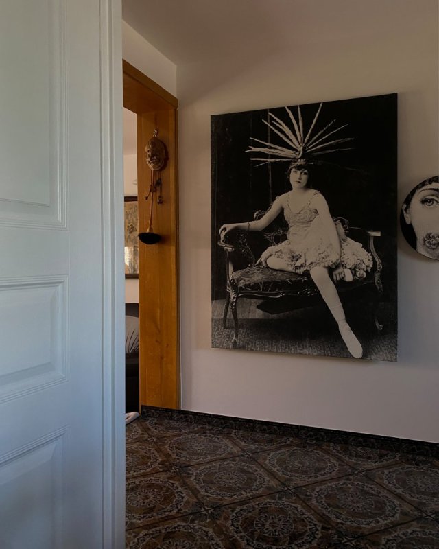 Obraz na płótnie - Retro Ballerina, portret tancerki