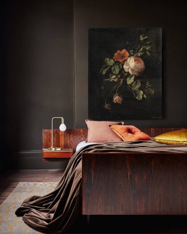 Obraz na płótnie - Elias van den Broeck  Still Life with Roses, reprodukcja