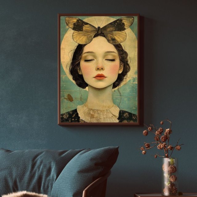 GRAFIKA A3 LADY MOON 5