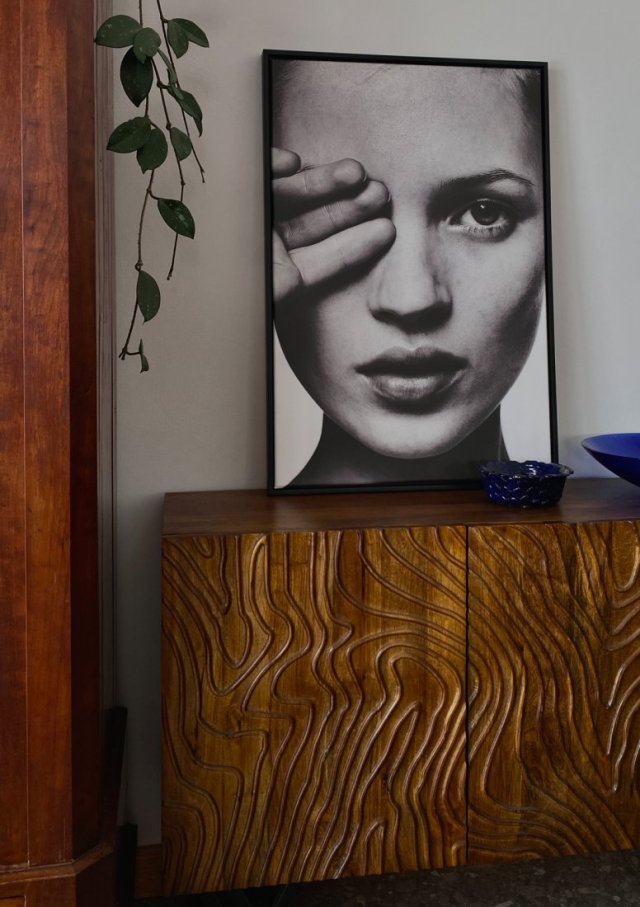 Obraz na płótnie - Kate Moss, portret, plakat na papierze artystycznym