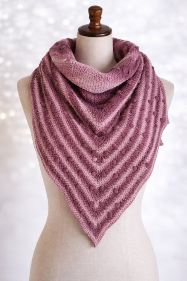 szydełkowa chusta 200/170 świetna dla mamy, babci, siostry, przyjaciólki