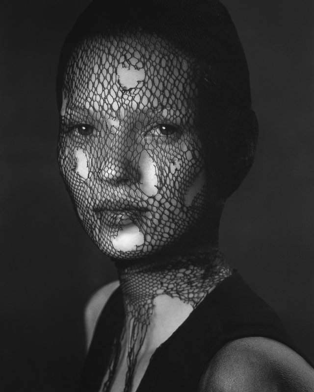 Obraz na płótnie - Portret Kate Moss, modelka, portret modelki, ikona mody, fashion,