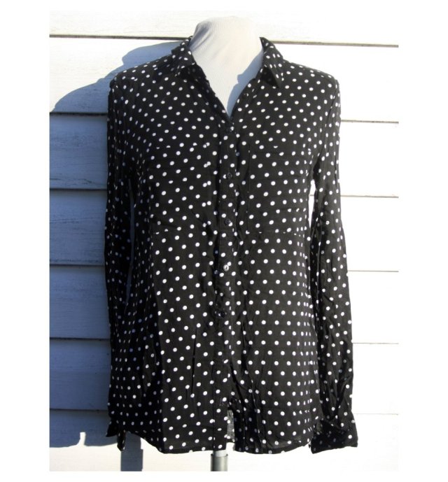 BLUZKA W GROSZKI  POLKA DOT