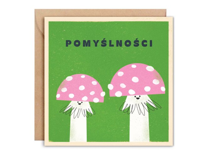 kartka okolicznościowa Pomyślności + koperta